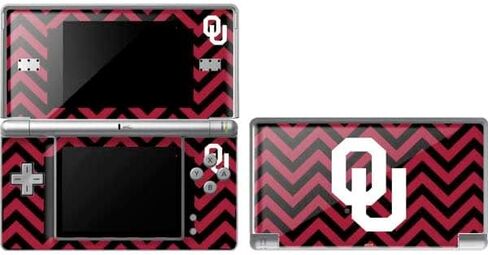 Skinit Decal Gaming Skin Compatible with DS Lite - Officially Licensed University of Oklahoma Sooners Cracked Design in Kuwait