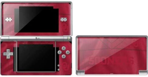 Skinit Decal Gaming Skin Compatible with DS Lite - Officially Licensed University of Oklahoma Sooners Cracked Design in Kuwait