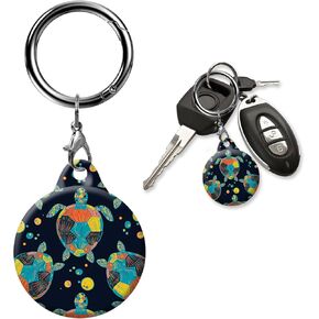 air tag Holder with Anti-Scratch Protective Cover,Securely Attach to Your Keys,Bag or Pet Collar