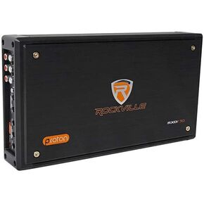 Rockville RXD-F30 2400W Peak 4-Channel 4x150W RMS Micro Car/ATV Amplifier