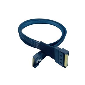 PC Server High Speed Data Extension Cable Slim S-AS Wire SFF-8654 8i to SFF-8654 8i 74P GEN4 PCIE 4.0 SAS4.0 Slim S-AS 74Pin 24Gbps