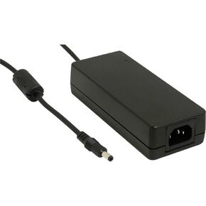 GST90A24-P1M Regulated Switching Table Top Power Supply, 24 Volt, 3.75 Amp, 90 Watt, 5.71" L x 2.36" W x 1.26" H