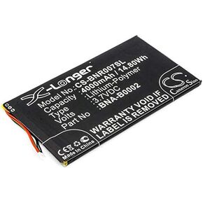 FITHOOD Battery Replacement for Barnes & Noble BNRV400, BNTV400, Nook HD 7 Tablet Part NO BNA-B0002, L83-4977-266-01-4
