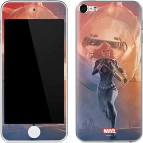 Skinit Decal MP3 Player Skin Compatible with iPod Touch (6th Gen 2015) - Officially Licensed Marvel Black Widow High Kick Design