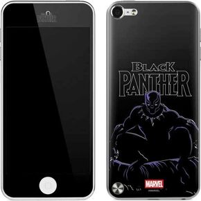 Skinit Decal MP3 Player Skin Compatible with iPod Touch (5th Gen&2012) - Officially Licensed Marvel Black Panther TChalla King of Wakanda Design