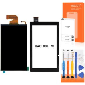 للحصول على استبدال شاشة Switch HAC-001 لـ Nintendo Switch HAC-001 V1 LCD واستبدال شاشة Digitizer للمس (LCD+Touch)