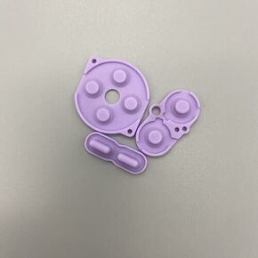 Game Boy Pocket High Quality Conductive Pads - Light Purple