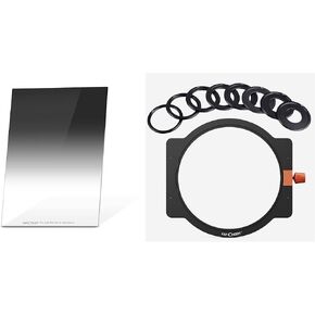100 * 150mm مربع GND16 (4 توقف) مرشح ومرشح تصفية مجموعة أدوات + 8 حلقات محول