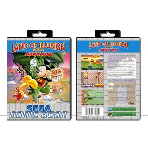 Land of Illusion Starring Mickey Mouse | (SGGEU) Sega Game Gear - Game Case Only - No Game