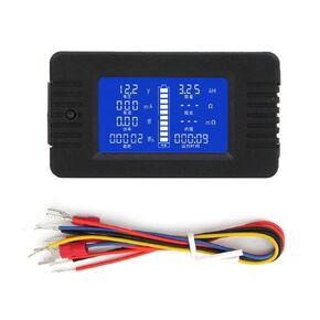 PZEM 015 اختبار البطارية ، 0-300A الجهد الحالي الطاقة المعاوقة طاقة المعاوقة لبطارية مراقبة جميع المؤشرات السعة المتبقية لجميع أنواع أنظمة البطارية الأسرة المعيشية