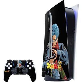 Skinit Decal Gaming Skin Compatible with PS5 Bundle - Officially Licensed Dragon Ball Super Vegeta Design