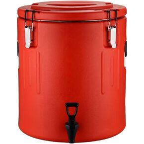 10L-80L Hot and Cold Dispenser with Faucet Cover Stainless Steel Hot Water Kettle Catering Urn Hot Water Boiler Dispenser Commercial Coffee Urn Milk Tea Bucket Insulated Barrel (70L)