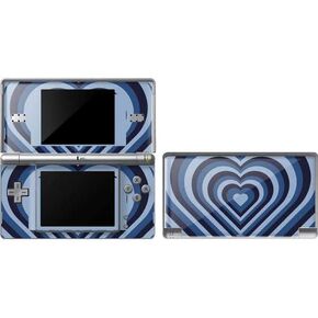 Skinit Decal Gaming Skin Compatible with DS Lite - Officially Licensed Originally Designed Blue Heart Pattern Design