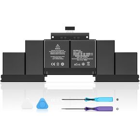 A1398 Battery Replacement A1494 A1618 Battery for MacBook Pro 15 inch (Late 2013, Mid 2014, Mid 2015 Version) [11.36V/99.5Wh]