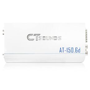 CT Sounds ATv2-150.6d 1500 Watt Class D 6-Channel Car Amplifier
