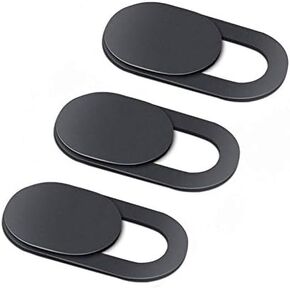 Privacy Camera Cover Security Blocker Webcam Closure for Galaxy S21, Plus, Ultra - Black Compatible with Samsung Galaxy S21, Plus, Ultra