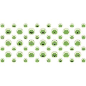 StickerTalk Alien Camera Dots Webcam Covers, 1 Sheet of 32 Stickers at 0.25 inches Diameter, 21 Stickers at 0.375 inches Diameter.
