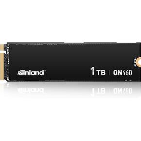 INLAND QN460 SSD 1TB Gen4 NVMe M.2 Internal Gaming Solid State Drive, Up to 6,000MB/s, Storage and Memory for Laptop & PC Desktop