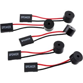 5 PCS PC Motherboard Speaker Mini Computer Case Speakers Pc Internal Mini Plug Buzzer Motherboard Buzzer Alarm