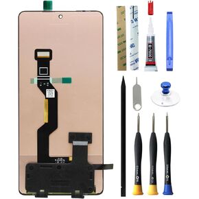 6.7 inch OLED Digitizer LCD Display Touch Screen Glass Panel Assembly Replacement Repair Parts Compaible with Motorola Moto G Stylus 5G 2024 XT2419 [no Frame] [with Tools]