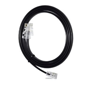 RJ11 6P4C to RJ45 8P8C Extension Cable for ETHERNET Modem Data Phone Patch BROADBAND HIGH Speed Internet Connection(2m)