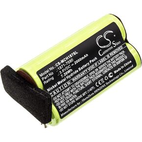 3.6 فولت بطارية بديلة عالية الأداء لـ Moser Super Cordless 1872 Cliper Wella Academy Chromstyle 1871 مع 1871-7590/2000mAh