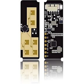 Rd-03D 24G Rd-03 Multi-Target Human Motion Trajectory Positioning and Tracking Radar Module, PCB Antenna photoelectric Sensor, rd-03d mmwave Radar, Accurate Tracking (Rd-03d Module 1pcs)