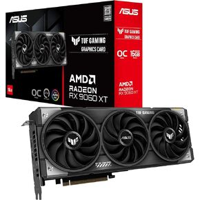 ASUS TUF Gaming Radeon™ RX 9060 XT 16GB GDDR6 OC Edition
