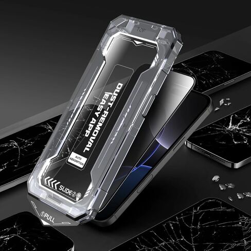 Luxury Privacy Screen Protector-Dust Free Without Bubbles, Smoothshield 2 Packs – Tempered Glass Screen Protector with Anti-Scratch Anti-Fingerprint Privacy & Auto Dust-Free Install in Kuwait