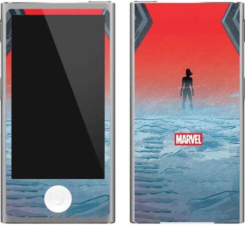 Skinit Decal MP3 Player Skin Compatible with iPod Nano (7th Gen&2012) - Officially Licensed Marvel Black Widow Widowmaker Design in Kuwait