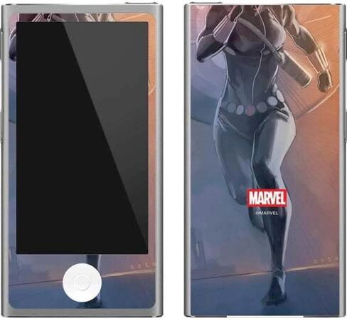 Skinit Decal MP3 Player Skin Compatible with iPod Nano (7th Gen&2012) - Officially Licensed Marvel Black Widow Widowmaker Design in Kuwait