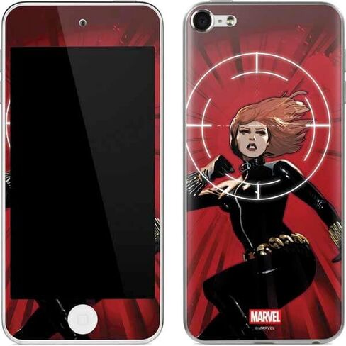 Skinit MECAL MP3 Player Skin متوافق مع iPod Touch (6th Gen 2015) - Marvel Black Widow Rick Design in Kuwait