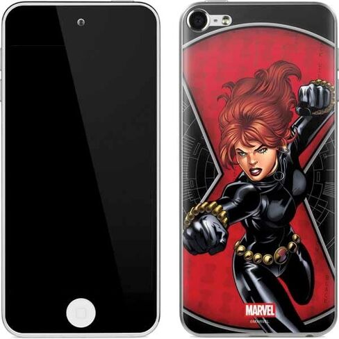 Skinit MECAL MP3 Player Skin متوافق مع iPod Touch (6th Gen 2015) - Marvel Black Widow Rick Design in Kuwait