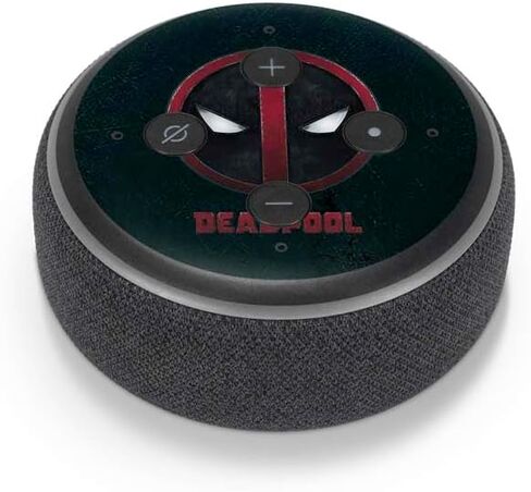 Skinit Skinit Audio Audio Skin متوافق مع Amazon Echo Dot 3 - Marvel Deadpool Babypool Design in Kuwait