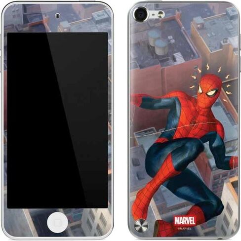 Skinit Decal MP3 Player Skin Compatible with iPod Touch (5th Gen&2012) - Officially Licensed Marvel Spiderman Spidey Sense Design in Kuwait