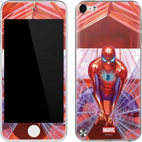 Skinit Decal MP3 Player Skin Compatible with iPod Touch (5th Gen&2012) - Officially Licensed Marvel Spiderman Spidey Sense Design in Kuwait