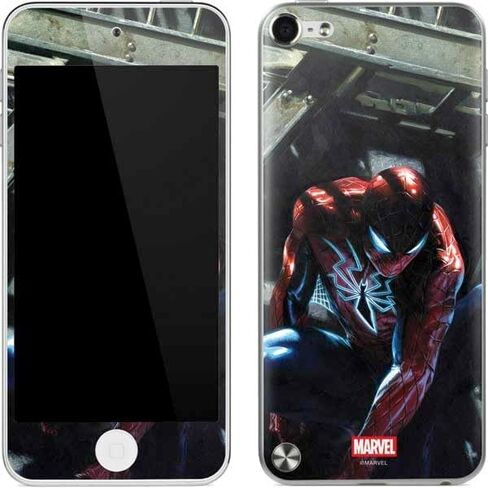 Skinit Decal MP3 Player Skin Compatible with iPod Touch (5th Gen&2012) - Officially Licensed Marvel Spiderman Spidey Sense Design in Kuwait