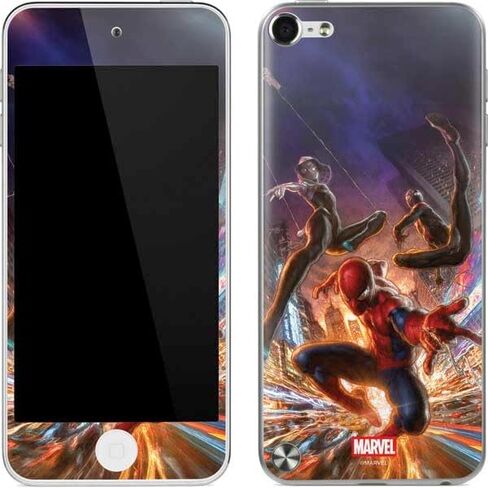 Skinit Decal MP3 Player Skin Compatible with iPod Touch (5th Gen&2012) - Officially Licensed Marvel Spiderman Spidey Sense Design in Kuwait