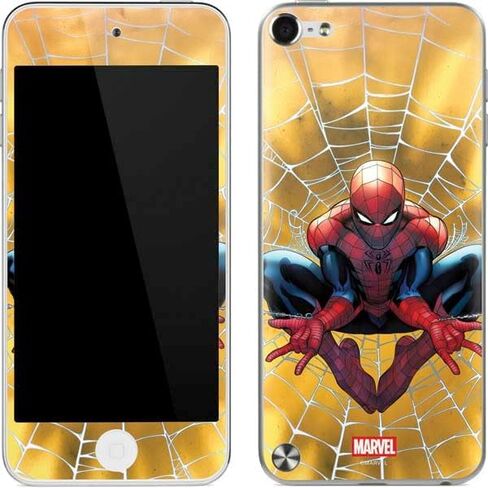 Skinit Decal MP3 Player Skin Compatible with iPod Touch (5th Gen&2012) - Officially Licensed Marvel Spiderman Spidey Sense Design in Kuwait