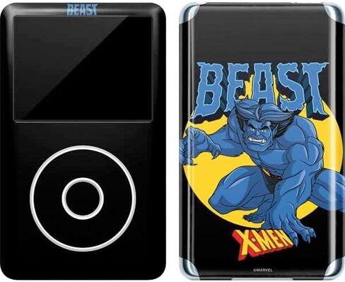 Skinit Decal MP3 Player Skin Compatible with iPod Classic (6th Gen) 80GB - Officially Licensed Marvel X-Men Wolverine Design in Kuwait