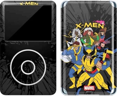 Skinit Decal MP3 Player Skin Compatible with iPod Classic (6th Gen) 80GB - Officially Licensed Marvel X-Men Wolverine Design in Kuwait