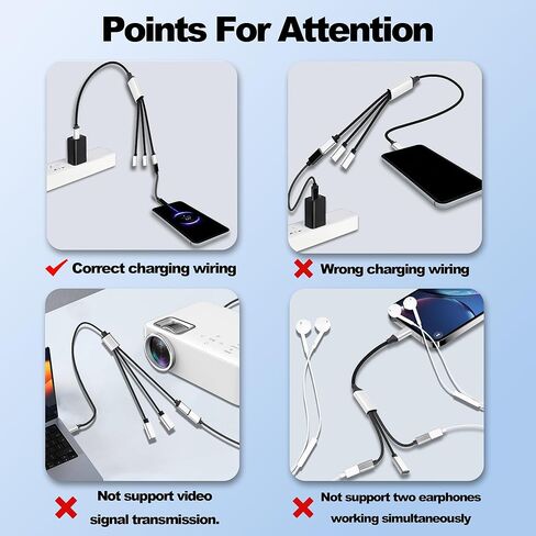 Type-C Splitter 1 في 3 Or USB-C ذكر إلى 3 USB C كابل أنثى شحن كابل محول الفاصل Multi Port OTG مزود بنقل البيانات in Kuwait