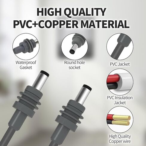 for Starlink Mini Cable, 3M/9.8FT DC Power Cable Replacement Cable for Mini Power Charging Waterproof Outdoor in Saudi Arabia