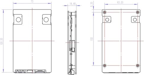 JK-BD4A8S6P 4S-8S 12V LFP3.2V 60A 0.4A لوحة حماية التيار النشط 24V in Kuwait