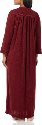 AmeriMark Women Full-Length Snap Front Terrycloth Long Bathrobe – Loose Absorbent Full-Coverage Plush Long Ankle Bath Robe in Saudi Arabia