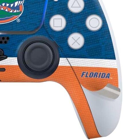 Skinit Decal Gaming Skin Compatible with PS5 Bundle - Officially Licensed University of Florida Gators Mascot Blue Design in Saudi Arabia