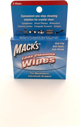 Mack's Lens Cleaning Wipes - 6 Count in Saudi Arabia