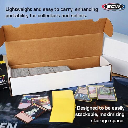 BCW 800 Card Storage Box - 20 ct in Saudi Arabia