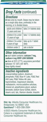 اقراص 2 في 1 ملين فضلات ومحفز لاخراج الفضلات من كولاس، 60 قرص (عبوة من 2) in Kuwait