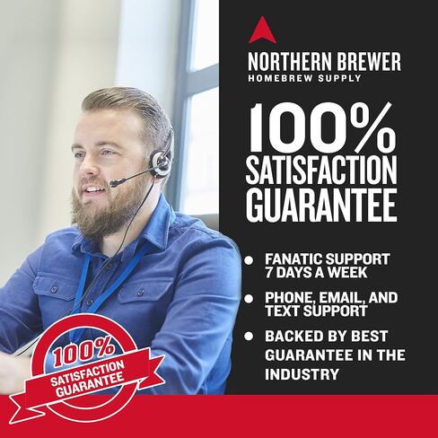 Northern Brewer - MegaPot Stainless Steel Brew Kettle with Volume Markings (8 Gallon w/Valve and Thermometer) in Kuwait
